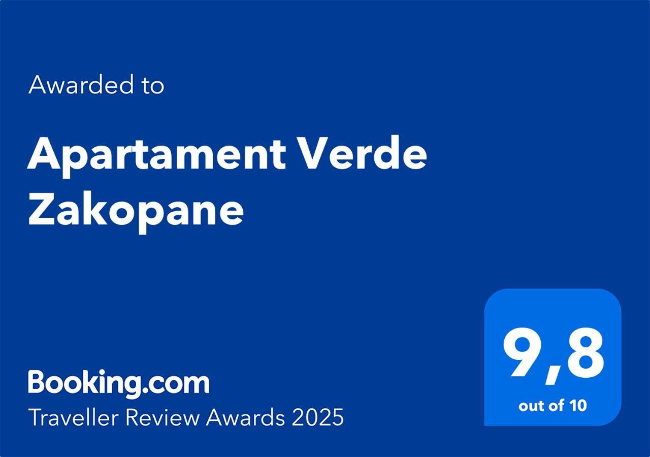 Apartament Verde זקופאנה מראה חיצוני תמונה
